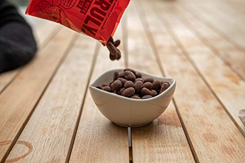 Natruly Cacao&Nuts Cacahuetes con Chocolate sin Azúcar y sin Edulcorantes, Sin Gluten, Chocolate con Leche sin Azúcar – Pack 3x150 gr