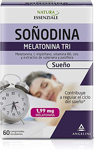 Natura Essenziale Melatonina Tri - 60 Comprimidos