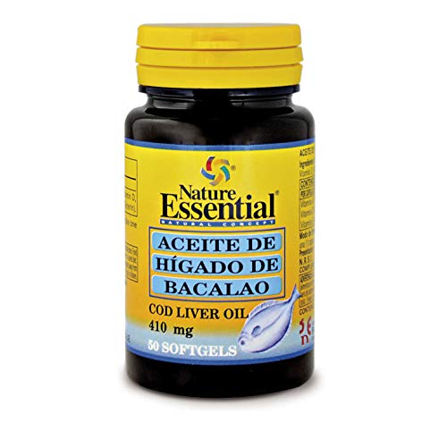 Nature Essential Aceite de Hígado de Bacalao - 50 Cápsulas