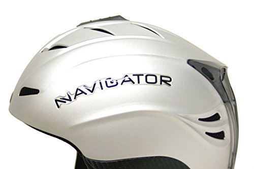 NAVIGATOR Raven - Casco de esquí Plata Plata Talla:Extra-Small (54-55cm)