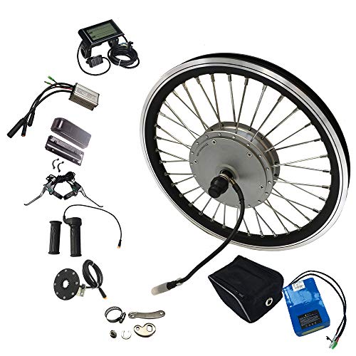 NBPOWER 250W Front Motor with 8mm Axis beamed onto a Brompton-Specific 16" 3/8 Rim,250W Folding Electric Bike Kits with 36 V 10Ah 18650 Battery and Charger,250W Ebike Kit For Brompton,DAHON Bikes