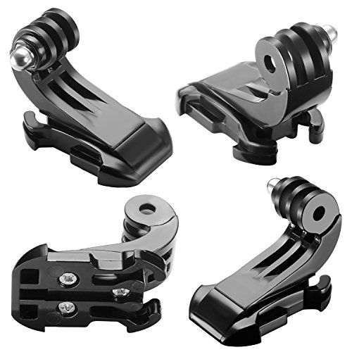 Neewer 8 en 1 Kit de Accesorios de Compatible con Gopro Hero 3 3+ 4 5 6 7 8 9 10 DJI Action 2 Incluye Montaje Básico de Clip de Hebilla, Montaje Rápido de Hebilla J, Hebilla de Long Thumb Screw