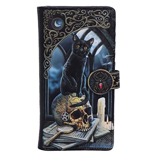 Nemesis Now Lisa Parker Spirits of Salem - Monedero con diseño de Calavera (18,5 cm), Color Negro