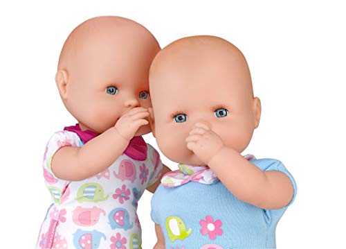 Nenuco Twins - Muñecos bebés Hermanos Gemelos para niños y niñas de 1 a 3 años (Famosa 700015451)