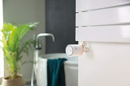 Netatmo Válvula Termostatica Wifi Inteligente, Módulo adicional para el Termostato Intelligente y para el Paquete para calefacción colectiva, NAV -ES