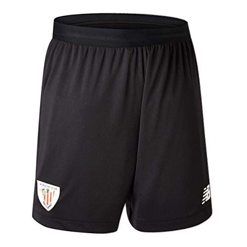 New Balance Athletic Club 1º Short Réplica ACB para Hombre, Negro, XL