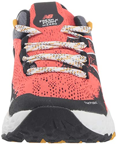 New Balance Hierro V5 Fresh Foam, Zapatillas para Carreras de montaña Mujer, Rojo Y Negro, 37.5 EU