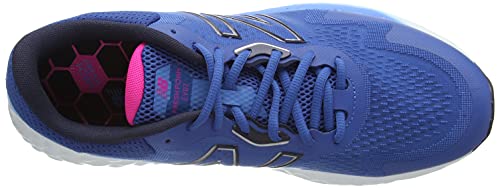 New Balance MEVOZV1 Zapatillas para Correr, Azul (Oxygen Blue/Pink), 42.5 EU