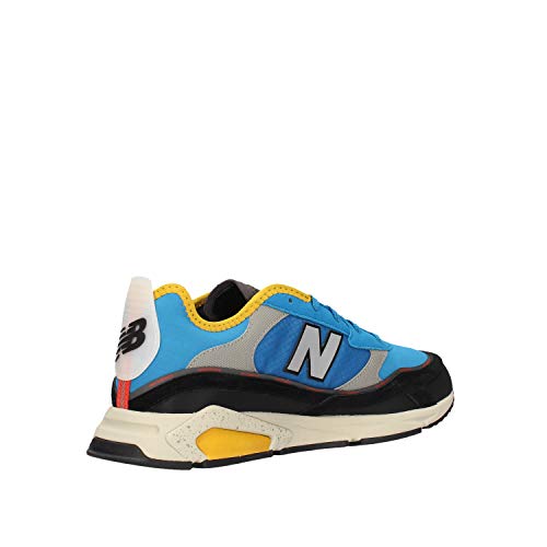 New Balance MSXRCHSD, Trail Running Shoe Hombre, Bleu Ciel Noir Jaune Soleil, 32 EU