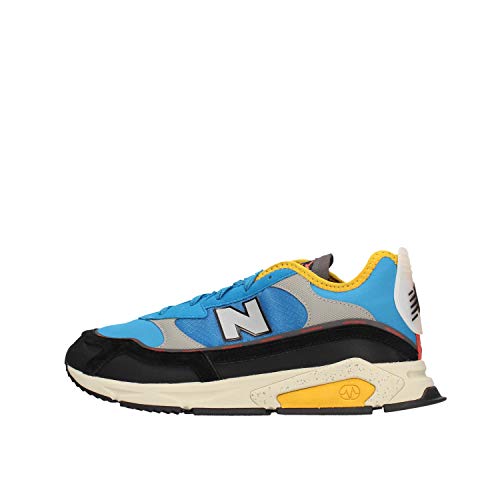 New Balance MSXRCHSD, Trail Running Shoe Hombre, Bleu Ciel Noir Jaune Soleil, 32 EU