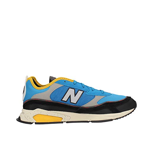 New Balance MSXRCHSD, Trail Running Shoe Hombre, Bleu Ciel Noir Jaune Soleil, 32 EU