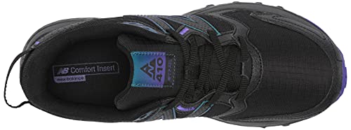 New Balance WT410V7, Zapatillas para Carreras de montaa Mujer, Negro, 40 EU