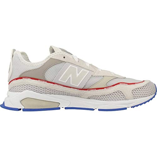 New Balance Zapatillas de Malla en Gris Pizarra y Blanco X-Racer