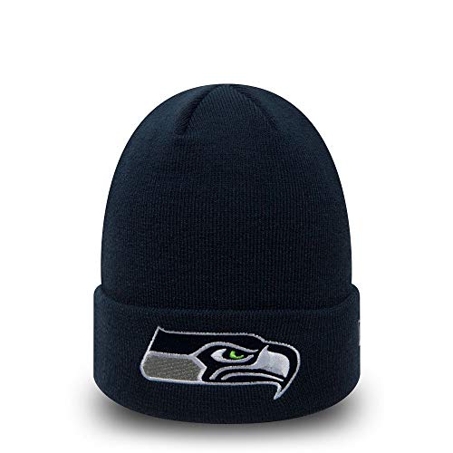New Era NFL Seattle Seahawks Team Essential Cuff Beanie Knit