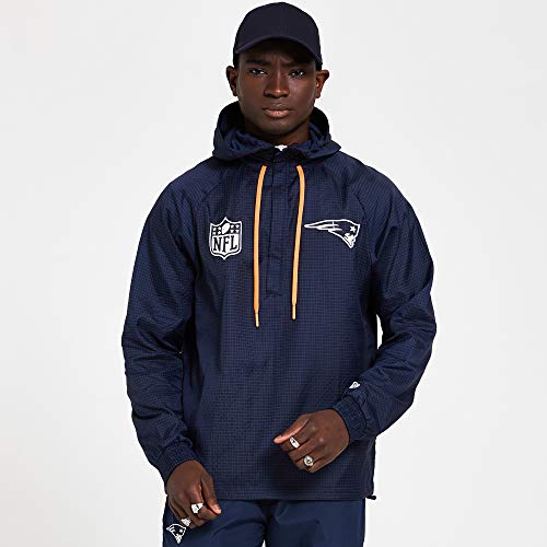 New Era NFL Windbreaker Neepat Osb Chaqueta, Hombre, Dk Blue, L