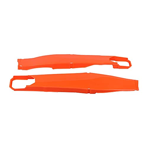 NICECNC Naranja Protector de basculante Plástico ABS de Alta Resistencia Compatible con KTM EXC EXCF XCW XCFW 150 200 250 300 350 500 2012-2021 2020 2019 Accessories