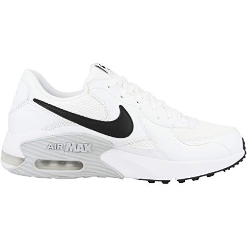 Nike Air MAX Excee, Zapatillas Hombre, Blanco (Platino Puro Blanco/Negro), 41 EU