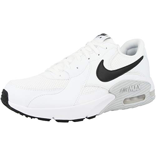 Nike Air MAX Excee, Zapatillas Hombre, Blanco (Platino Puro Blanco/Negro), 41 EU