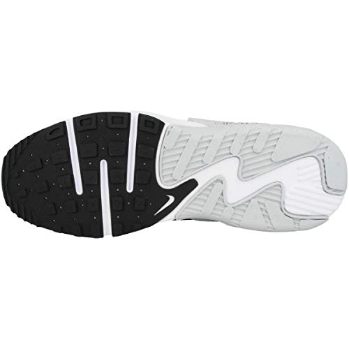 Nike Air MAX Excee, Zapatillas Hombre, Blanco (Platino Puro Blanco/Negro), 41 EU