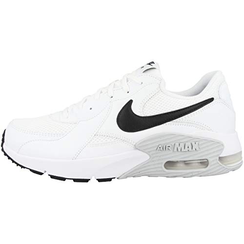 Nike Air MAX Excee, Zapatillas Hombre, Blanco (Platino Puro Blanco/Negro), 42 EU