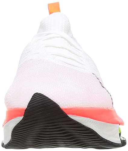 Nike Air Zoom Tempo Next% FK T, Zapatillas para Correr Hombre, White/Black-Washed Coral-Pink, 42.5 EU