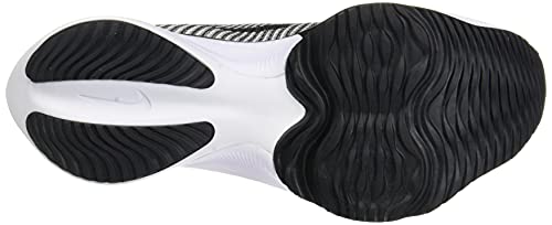 Nike Air Zoom Tempo Next% FK, Zapatillas para Correr Hombre, Black/White/Volt, 44 EU