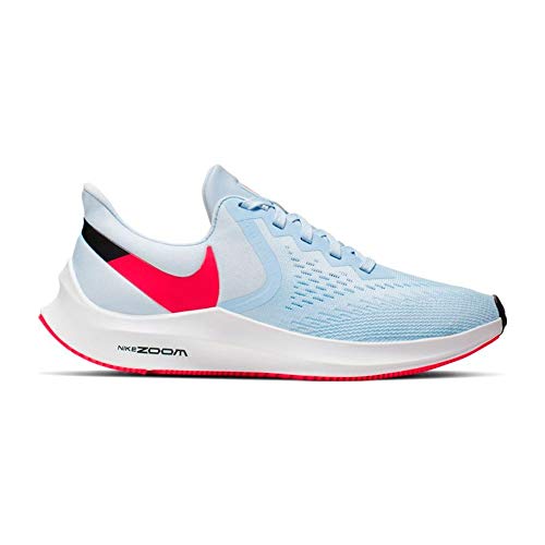 Nike Air Zoom Winflo 6, Zapatillas de Trail Running Mujer, Azul Half Blue Red Orbit Black White 401, 36 EU