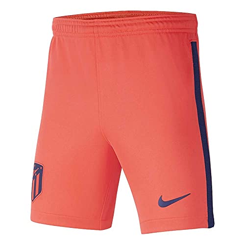 Nike - Atlético de Madrid Temporada 2021/22 Pantalón Corto Primera Equipación Equipación de Juego, M, Unisex