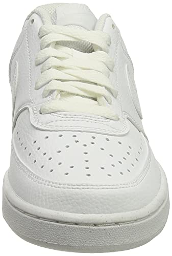 Nike Court Vision Lo Be, Zapatillas para Caminar Mujer, Blanco, 36.5 EU