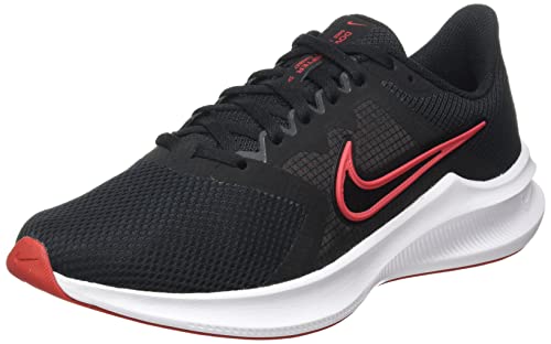 Nike Downshifter 11, Zapatillas para Correr Hombre, Black University Red White Dk, 42 EU