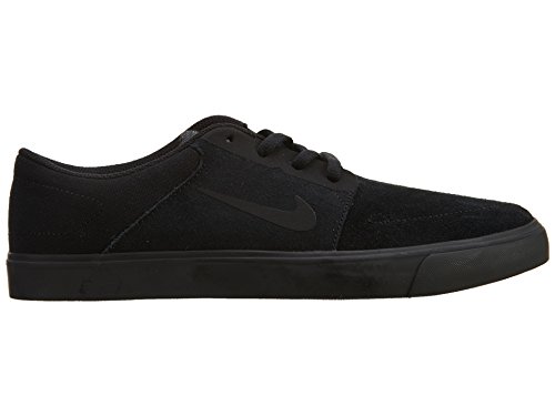 Nike hombres SB Portmore negro/negro/Anthracite Skate zapatos 8 Men US