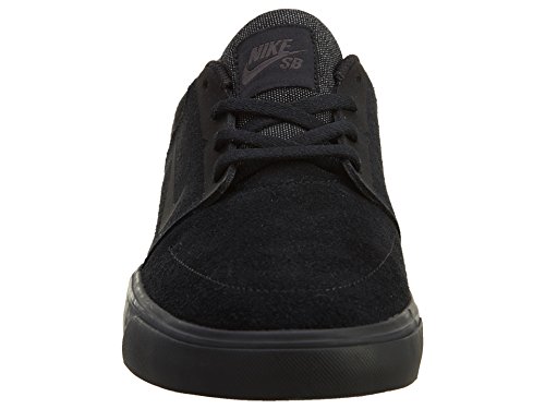 Nike hombres SB Portmore negro/negro/Anthracite Skate zapatos 8 Men US