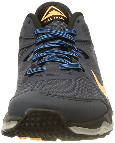 Nike Juniper Trail, Zapatillas para Correr Hombre, Azul Thunder Blue Melon Tint Dark Pony Black, 40.5 EU