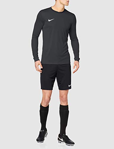 Nike Ls Park Vi Jsy Long Sleeved T-Shirt, Hombre, Negro (Black / White), XL