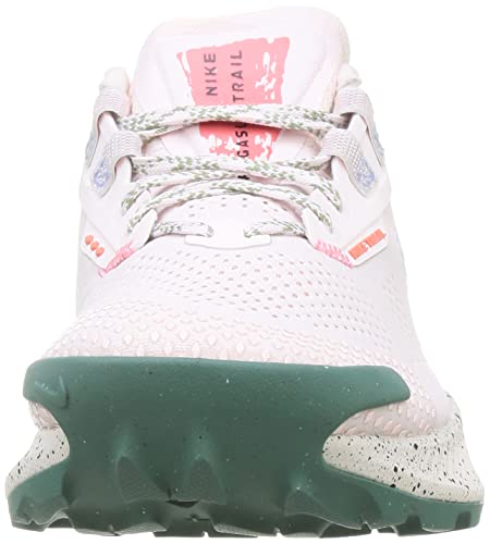 Nike Pegasus Trail 3, Zapatillas para Correr Mujer, Lt Soft Pink Aluminum Magic Ember Bicoastal Oil Green Phantom, 38 EU