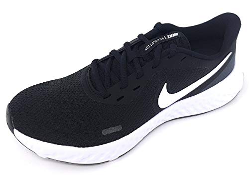 NIKE Revolution 5, Zapatillas Mujer, Negro (Black White Anthracite BQ32), 38.5 EU