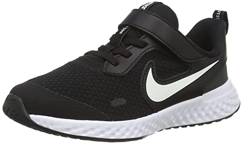 Nike Revolution 5" - Zapatillas Unisex Niños, Negro (Black White Anthracite), 31.5 EU, Par