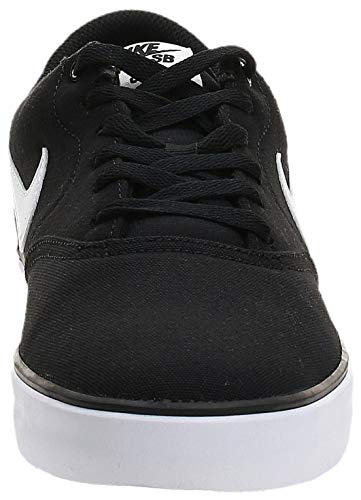 Nike SB Check Solar Cnvs, Zapatillas de Deporte Hombre, Negro (Black/White), 44 EU