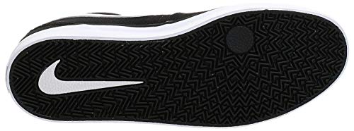 Nike SB Check Solar Cnvs, Zapatillas de Deporte Hombre, Negro (Black/White), 44 EU