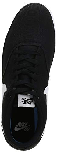 Nike SB Check Solar Cnvs, Zapatillas de Deporte Hombre, Negro (Black/White), 44 EU