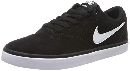 Nike SB Check Solar, Zapatillas de Skateboarding Unisex Adulto, Negro (Black/White 001), 40.5 EU