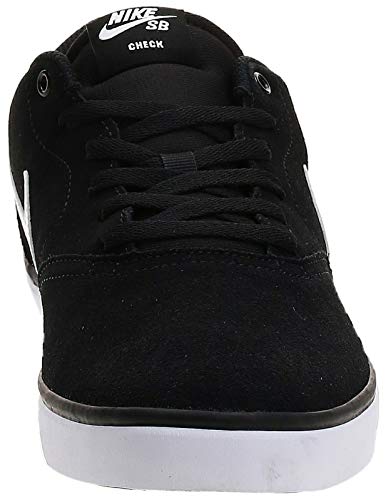 Nike SB Check Solarsoft, Zapatillas de Skateboarding Hombre, Negro (Black/White), 42 EU