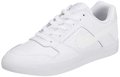 Nike SB Delta Force Vulc, Zapatillas de Skateboarding Hombre, Blanco (White 112), 39.5 EU