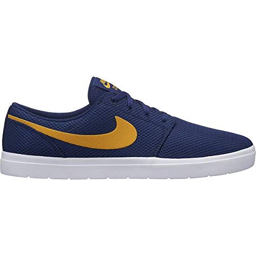 Nike SB Portmore II Ultralight, Zapatillas Hombre, Multicolor (Blue Void/Yellow Ochre/White 001), 39 EU