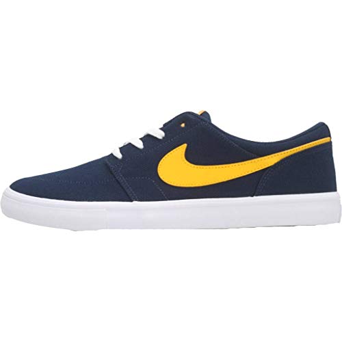 Nike Solarsoft Portmore Navy 880268 Zapatillas para Hombre, 42
