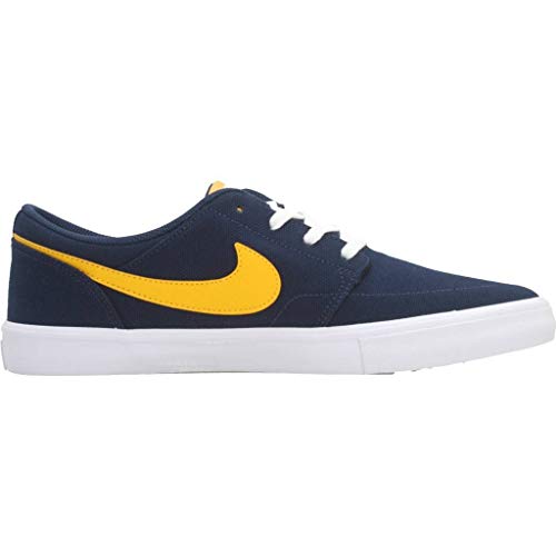 Nike Solarsoft Portmore Navy 880268 Zapatillas para Hombre, 42