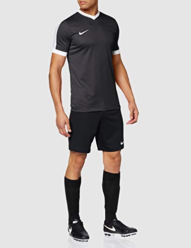 NIKE SS Striker IV JSY Camiseta del Fútbol, Hombre, Negro (Black/Black/White/White), S