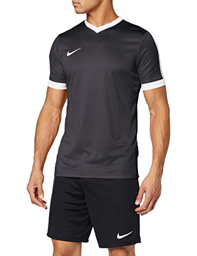 NIKE SS Striker IV JSY Camiseta del Fútbol, Hombre, Negro (Black/Black/White/White), S