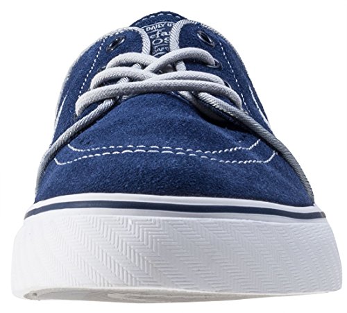 Nike Stefan Janoski Gs - Zapatillas de ante ovino para niña, azul/blanco, 36 1/2