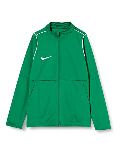 NIKE Y Nk Dry Park20 TRK Jkt K Chaqueta de Deporte, Unisex niños, Pine Green/White/White, M